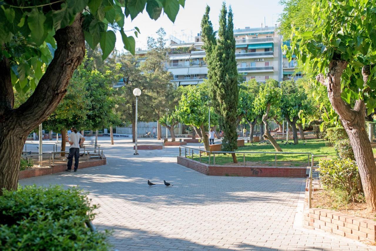 Messolonghi Square Apartment Atenas Exterior foto